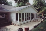 c1  Sunroom redone, expanded and deck renovation